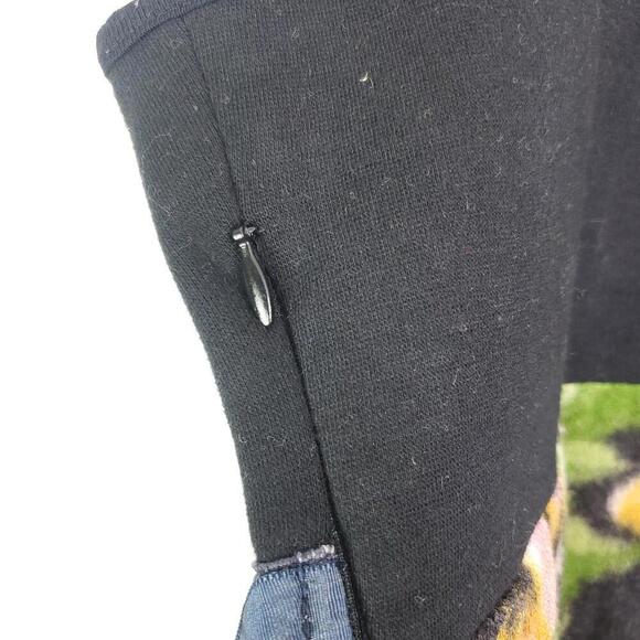 Free People Dress Womens Small Embroidered High Neck Floral Skirt Fit Flare - Picture 12 of 13